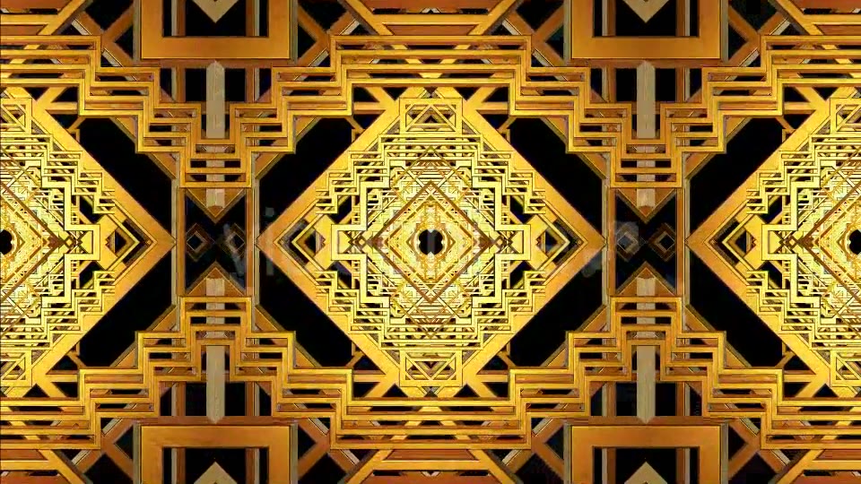 Art Deco Kaleidoscope Loop Background Videohive 20478505 Motion Graphics Image 4