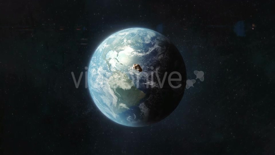 Asteroid Approaching the Planet Earth Videohive 21388281 Motion Graphics Image 6