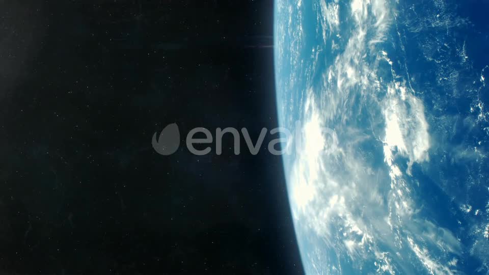 Asteroid Impact on Planet Earth Blue Videohive 21833866 Motion Graphics Image 1