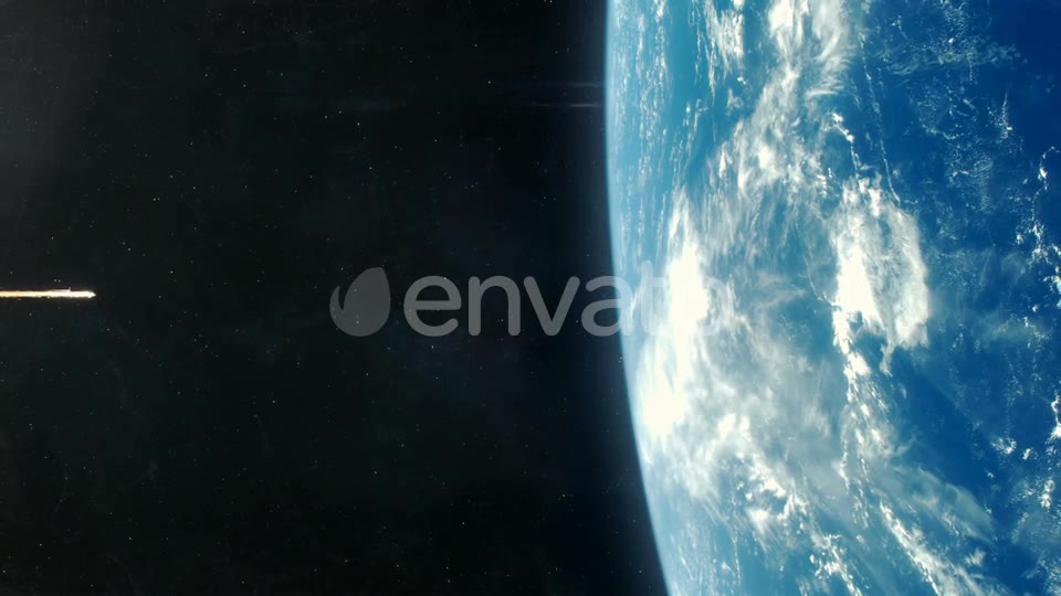 Asteroid Impact on Planet Earth Blue Videohive 21833866 Motion Graphics Image 2
