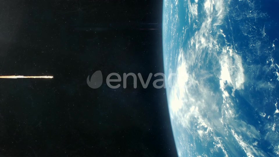 Asteroid Impact on Planet Earth Blue Videohive 21833866 Motion Graphics Image 3