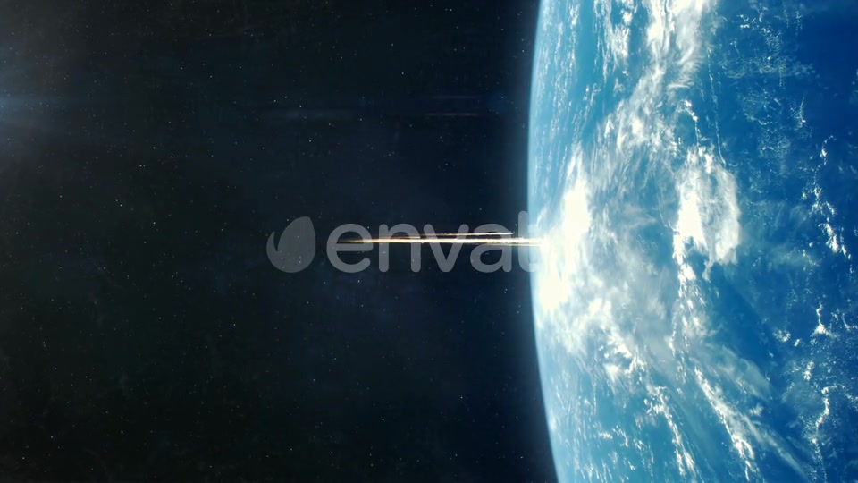 Asteroid Impact on Planet Earth Blue Videohive 21833866 Motion Graphics Image 9