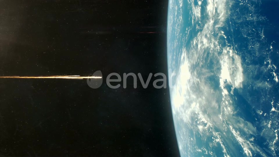 Asteroid Impact on Planet Earth Orange Videohive 21833867 Motion Graphics Image 5