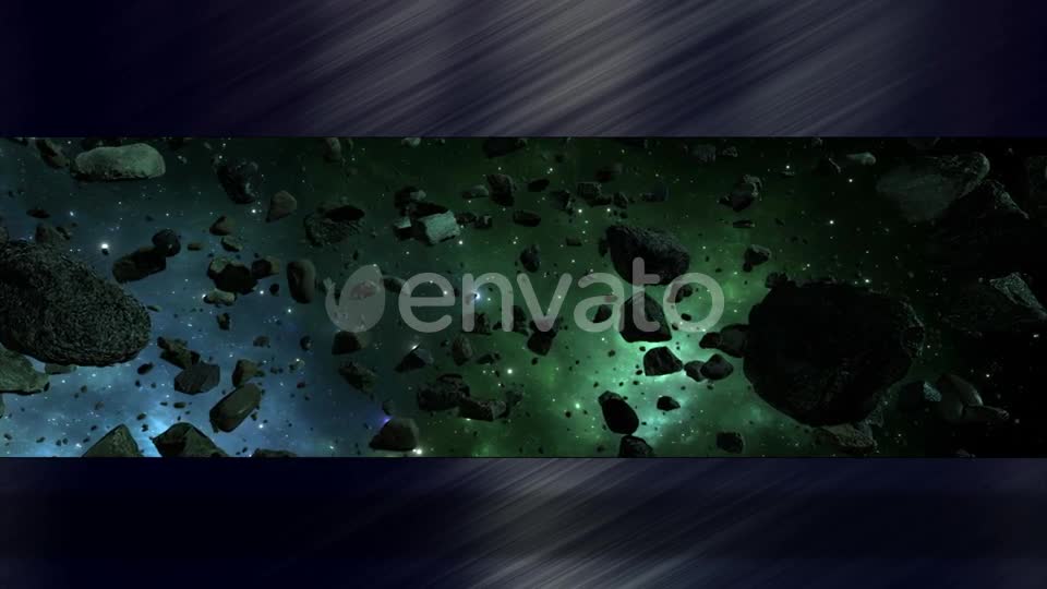 Asteroids And Meteorites In Space Videohive 22570699 Motion Graphics Image 1