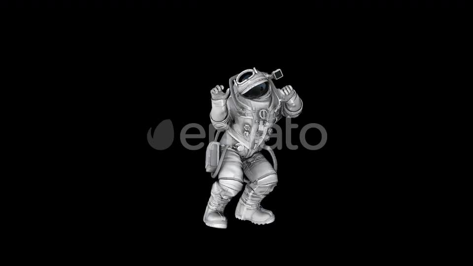Astronaut Crazy Dance Videohive 23437385 Motion Graphics Image 1