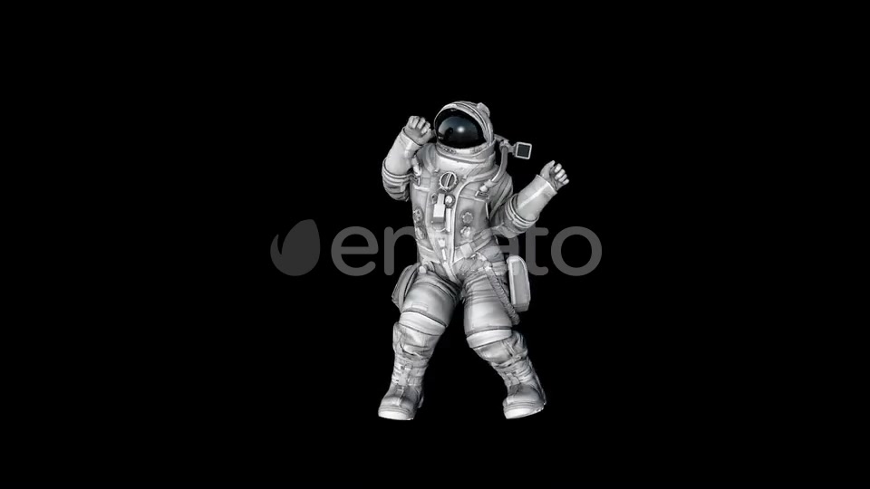 Astronaut Crazy Dance Videohive 23437385 Motion Graphics Image 4