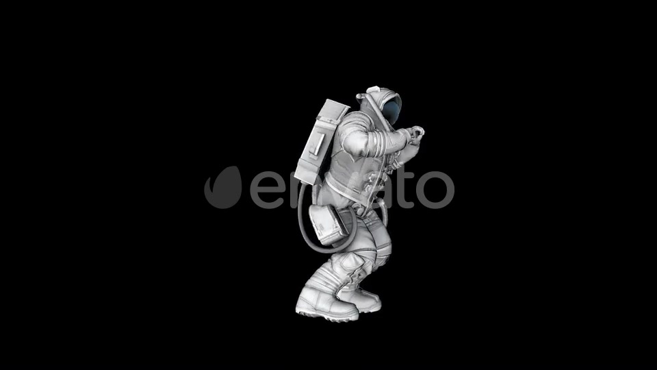 Astronaut Crazy Dance Videohive 23437385 Motion Graphics Image 5
