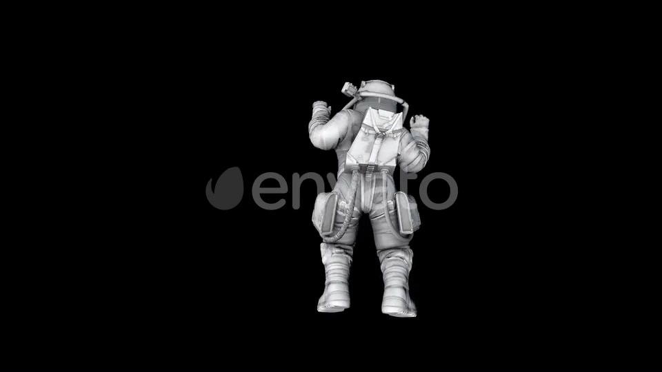 Astronaut Crazy Dance Videohive 23437385 Motion Graphics Image 6