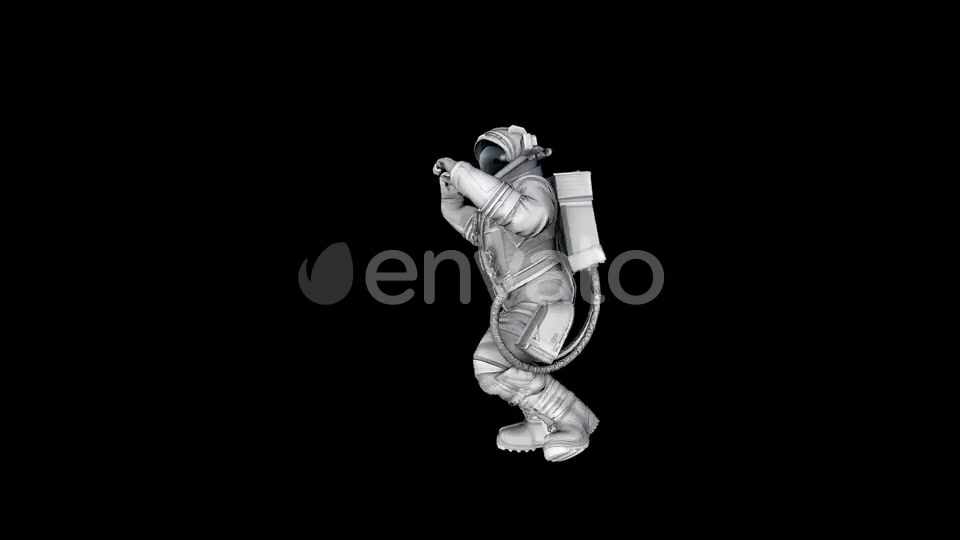 Astronaut Crazy Dance Videohive 23437385 Motion Graphics Image 7