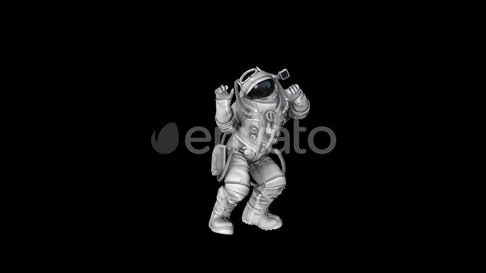 Astronaut Crazy Dance Videohive 23437385 Motion Graphics Image 8