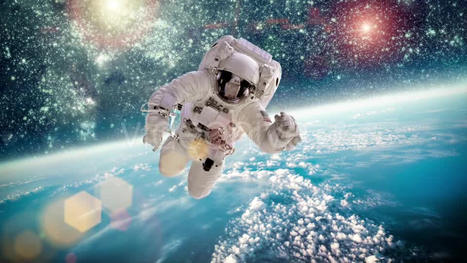 Astronaut In Outer Space Videohive 12954770 Motion Graphics Image 1