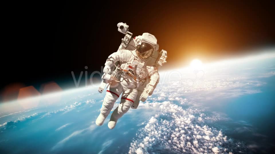 Astronaut In Outer Space Videohive 13031048 Motion Graphics Image 8