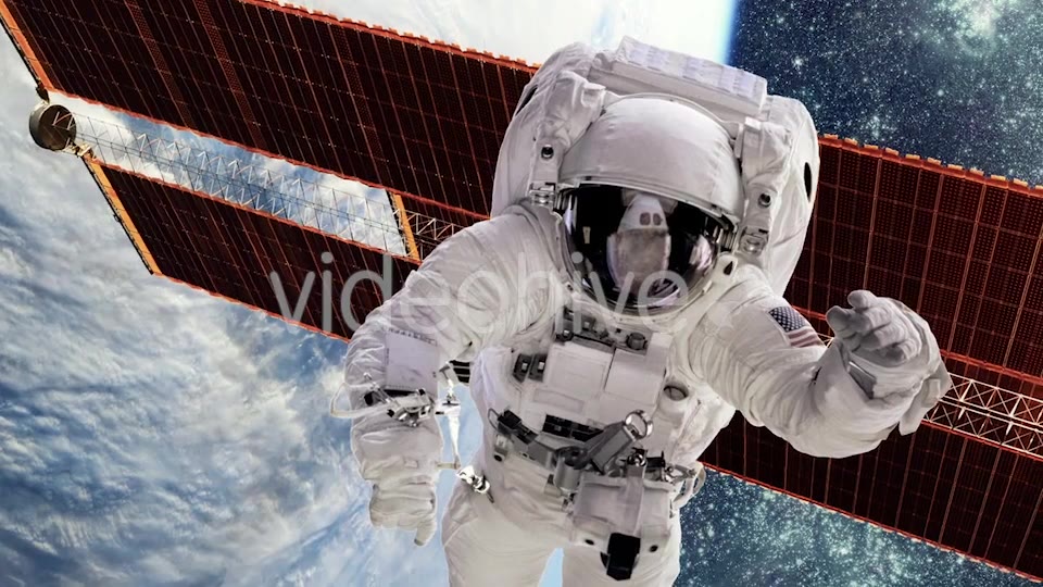 Astronaut In Outer Space Videohive 14438269 Motion Graphics Image 3