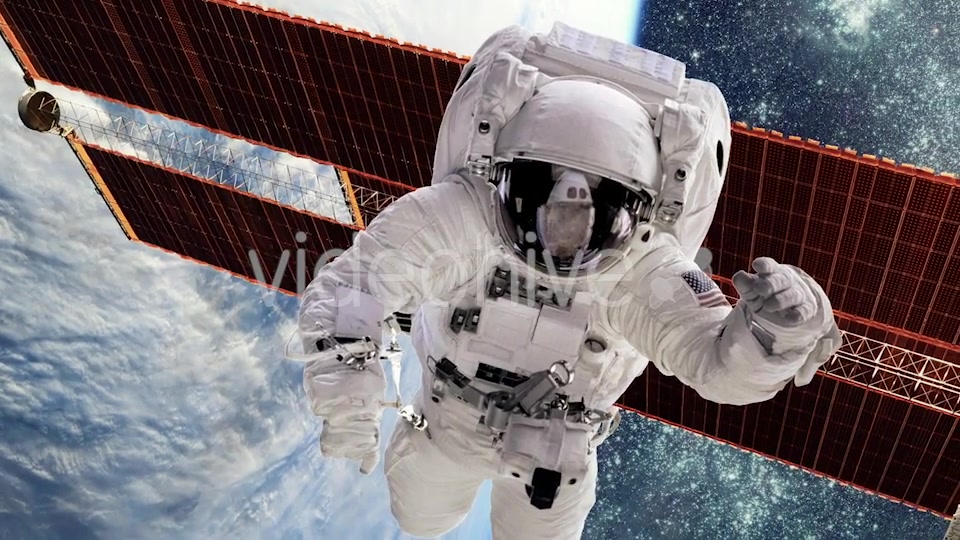 Astronaut In Outer Space Videohive 14438269 Motion Graphics Image 4