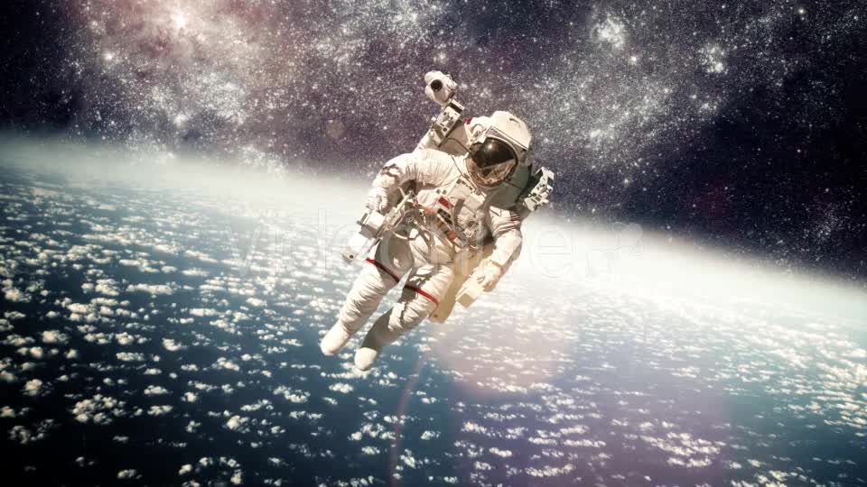 Astronaut In Outer Space Videohive 12786240 Motion Graphics Image 1