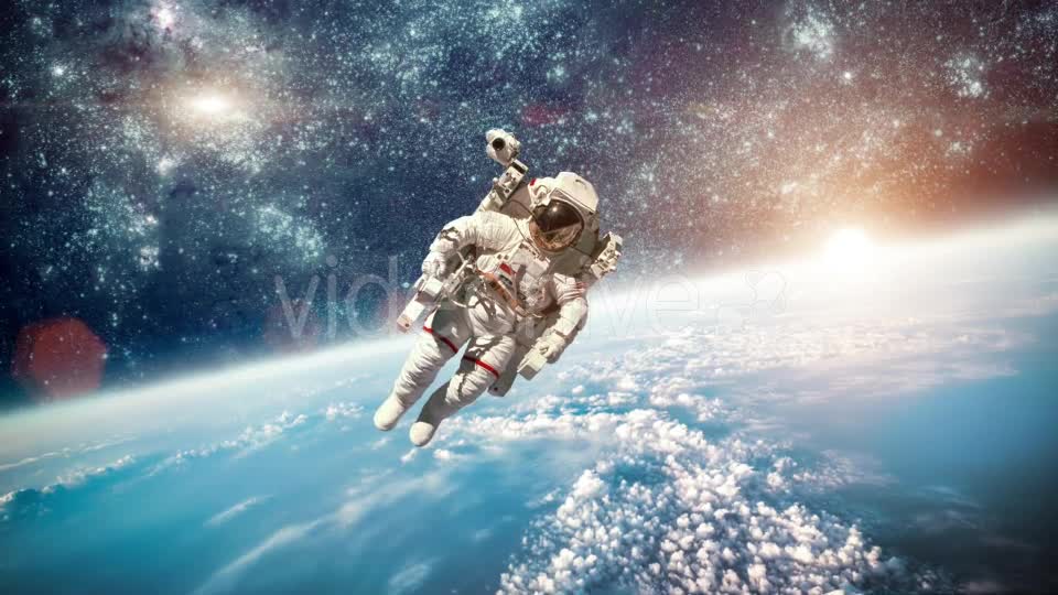 Astronaut In Outer Space Videohive 12902862 Motion Graphics Image 1