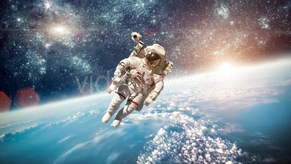 Astronaut In Outer Space Videohive 12902862 Motion Graphics Image 3