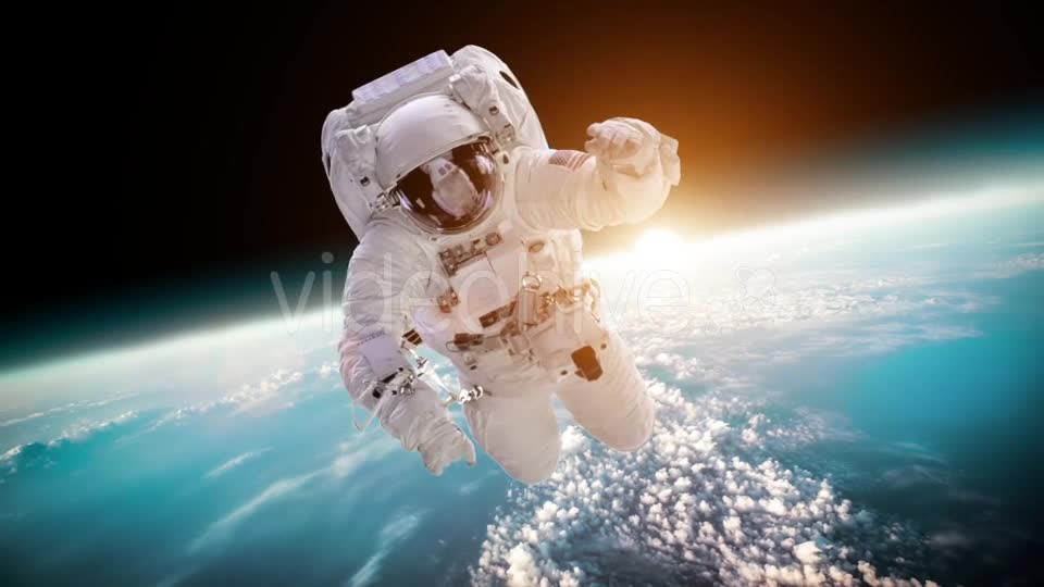 Astronaut In Outer Space Videohive 12929704 Motion Graphics Image 9