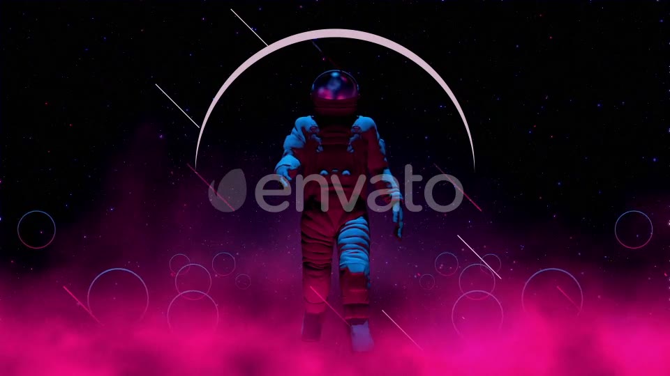 Astronaut Loop Videohive 24499786 Motion Graphics Image 2