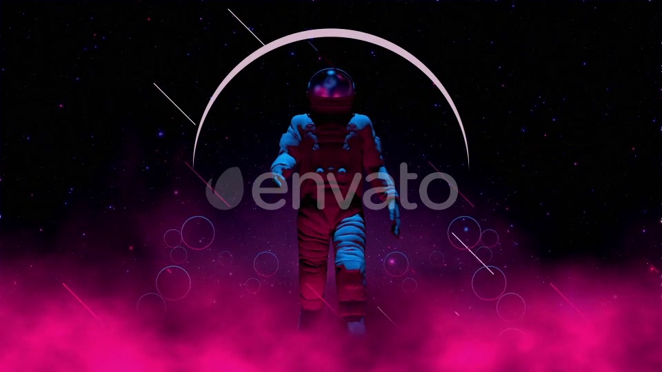 Astronaut Loop Videohive 24499786 Motion Graphics Image 3