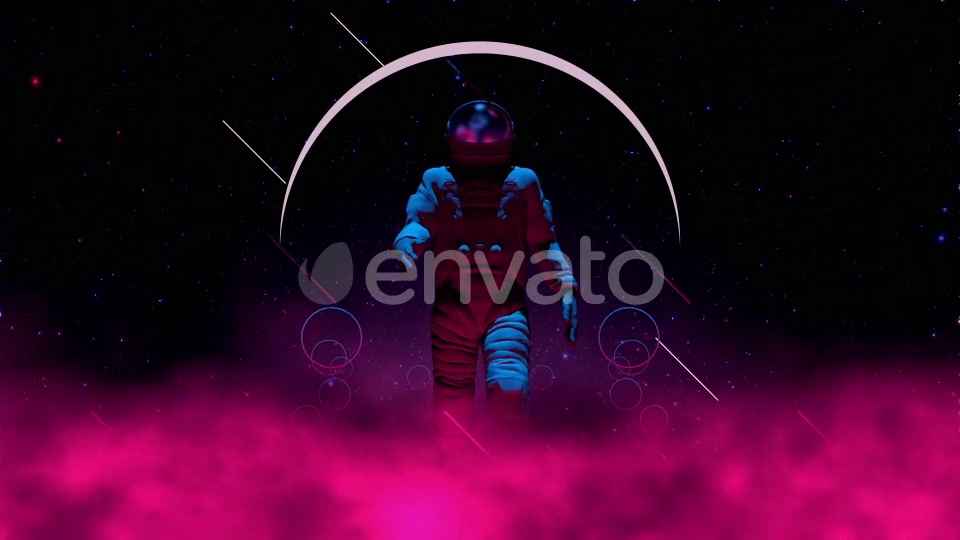 Astronaut Loop Videohive 24499786 Motion Graphics Image 4