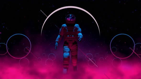 Astronaut Loop - 24499786 Videohive Download