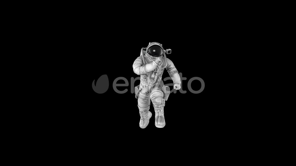 Astronaut Run Videohive 23406094 Motion Graphics Image 4