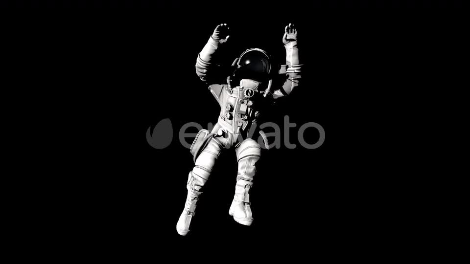 Astronaut Space Videohive 23795532 Motion Graphics Image 1