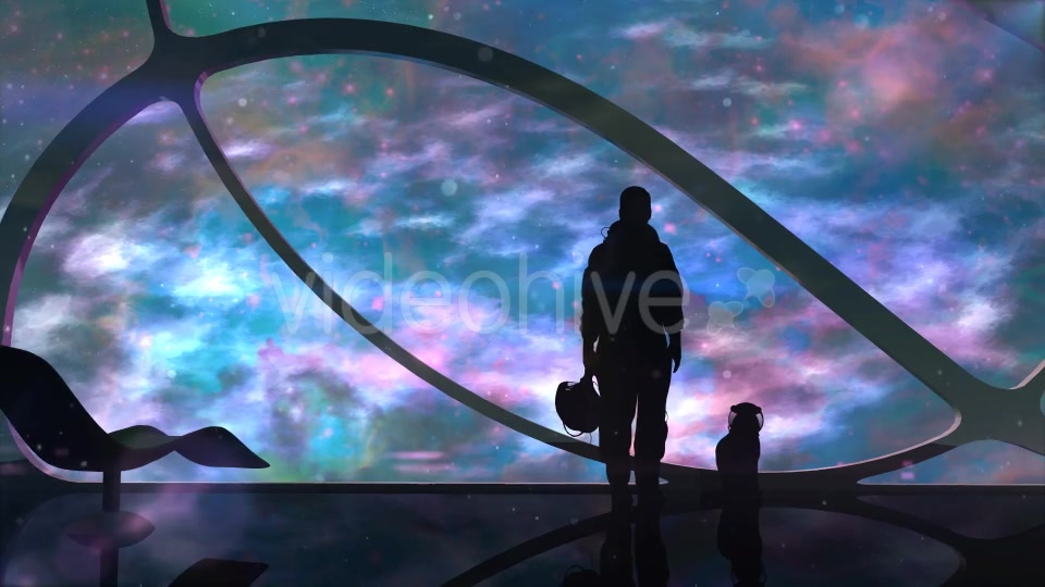 Astronaut With A Cat On A Spaceship Videohive 20248272 Motion Graphics Image 3