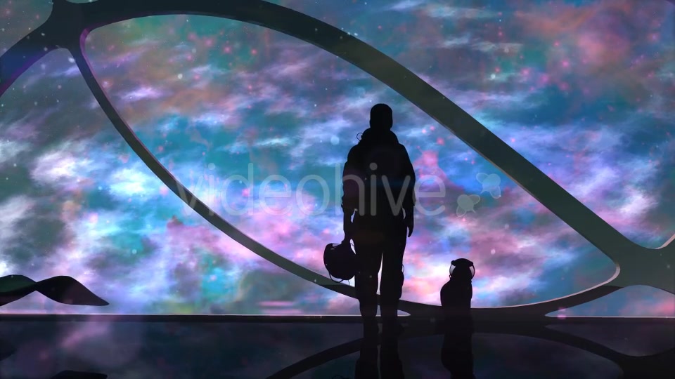 Astronaut With A Cat On A Spaceship Videohive 20248272 Motion Graphics Image 5