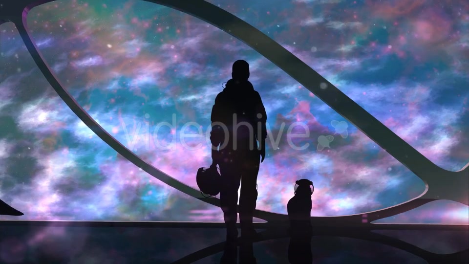 Astronaut With A Cat On A Spaceship Videohive 20248272 Motion Graphics Image 7