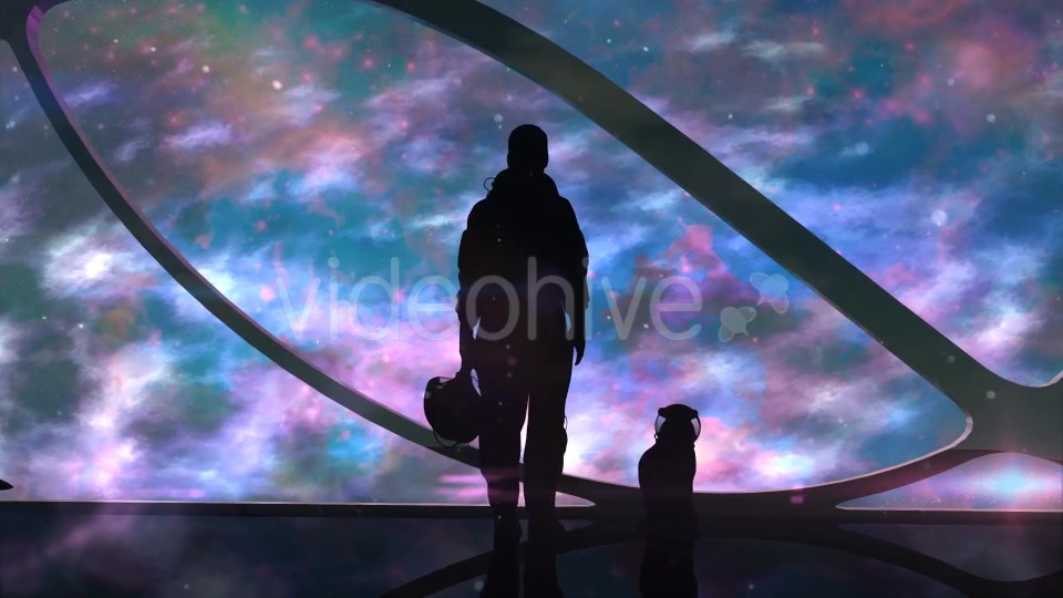 Astronaut With A Cat On A Spaceship Videohive 20248272 Motion Graphics Image 8