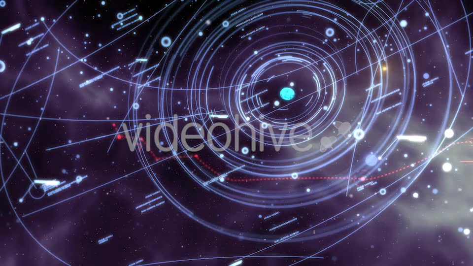 Astronomical Hologram Constellation with Planetary Nebula Videohive 20094716 Motion Graphics Image 7