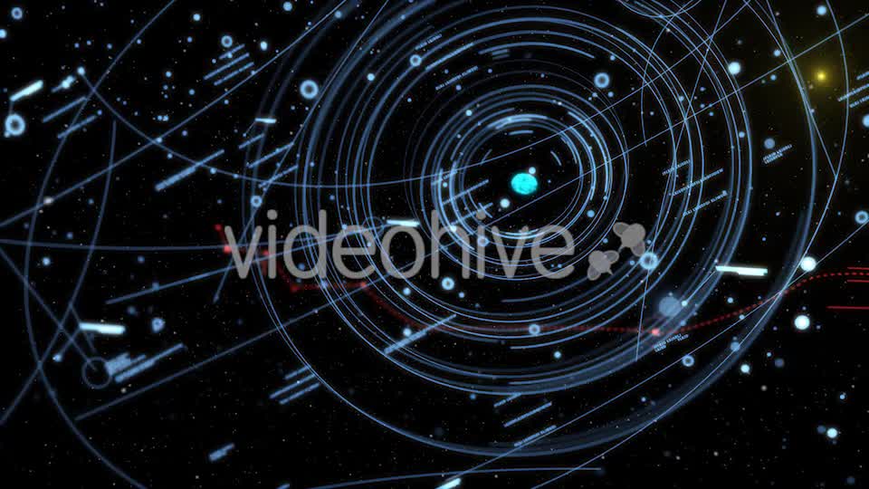 Astronomical Hologram Constellation with Planetary Nebula Videohive 20094716 Motion Graphics Image 8