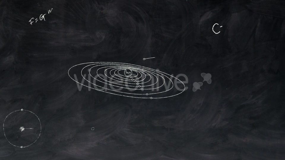 Astronomy and Astrophysics Chalkboard Equations Videohive 11973278 Motion Graphics Image 2