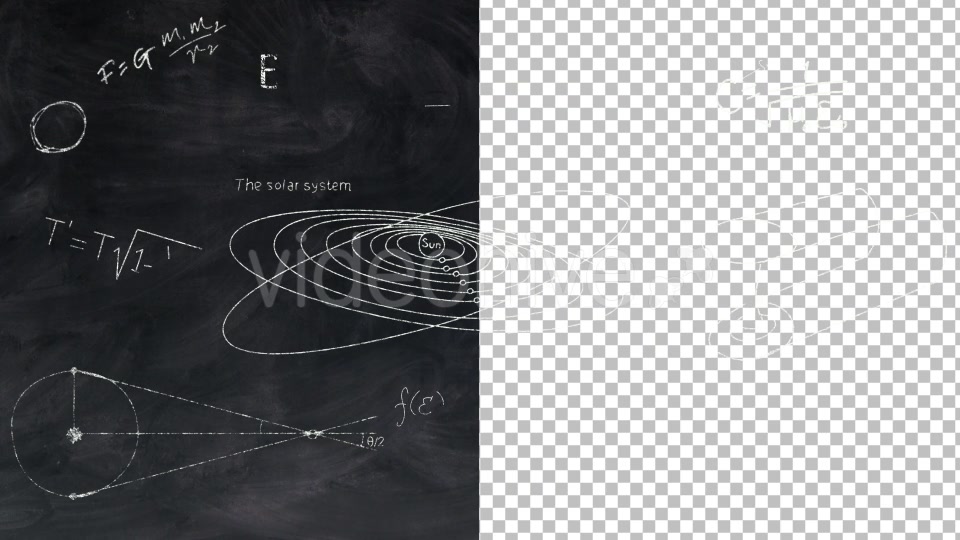 Astronomy and Astrophysics Chalkboard Equations Videohive 11973278 Motion Graphics Image 3