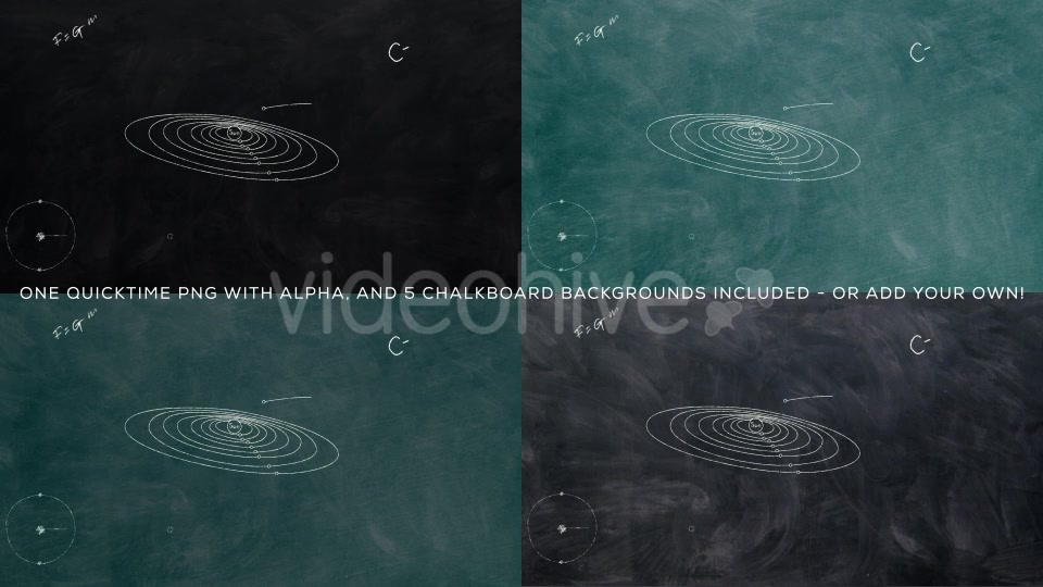 Astronomy and Astrophysics Chalkboard Equations Videohive 11973278 Motion Graphics Image 7