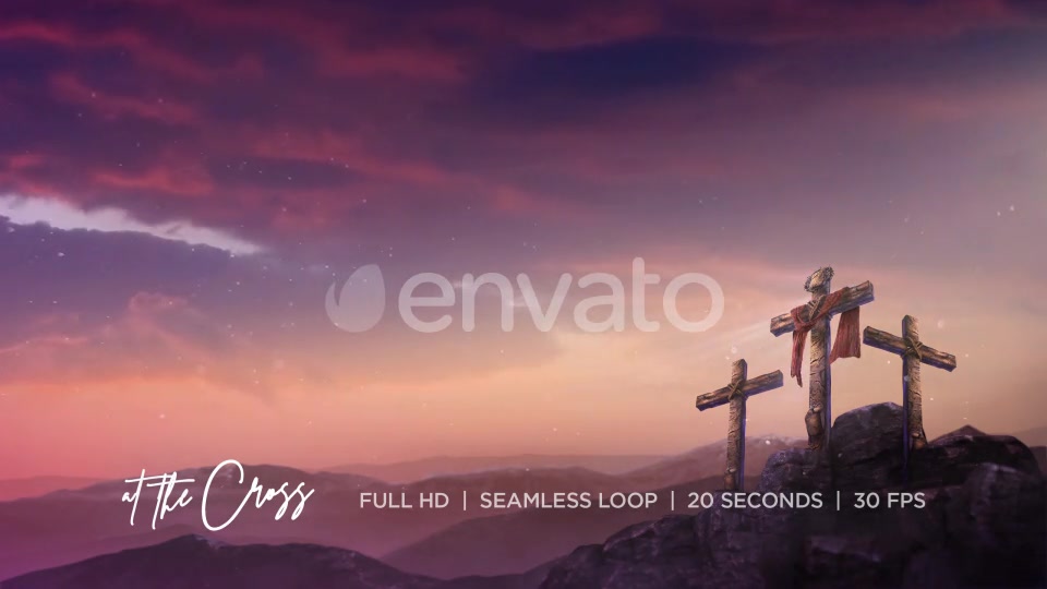 At The Cross (Loop Pack) Videohive 23567989 Motion Graphics Image 6
