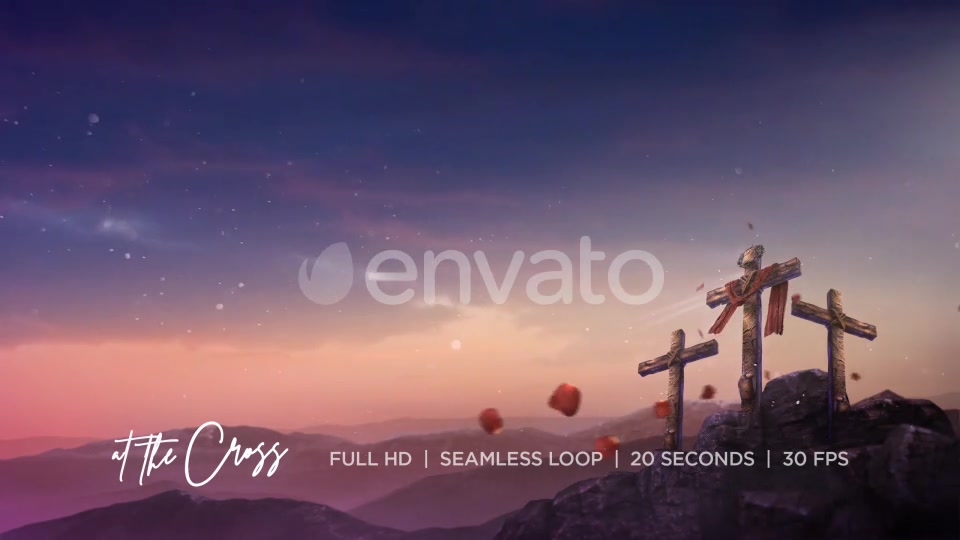 At The Cross (Loop Pack) Videohive 23567989 Motion Graphics Image 7