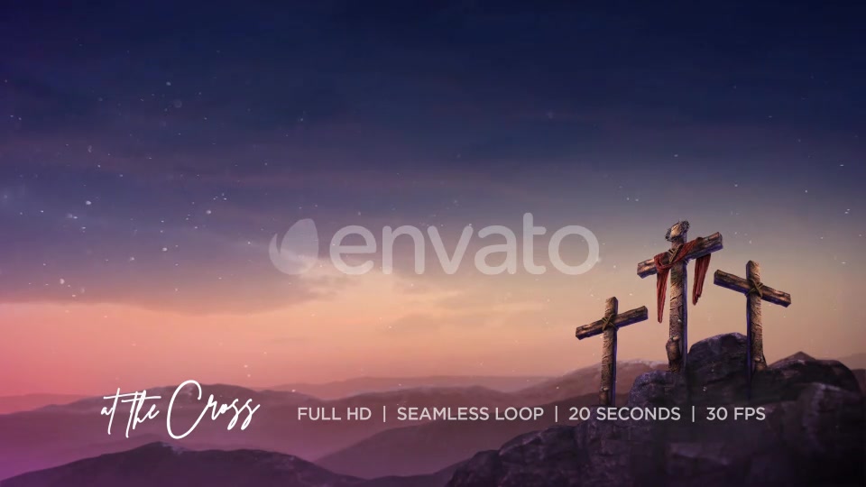 At The Cross (Loop Pack) Videohive 23567989 Motion Graphics Image 8