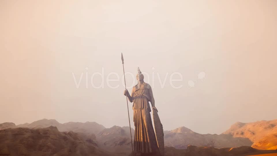Athena Greek Statue Videohive 17467669 Motion Graphics Image 1