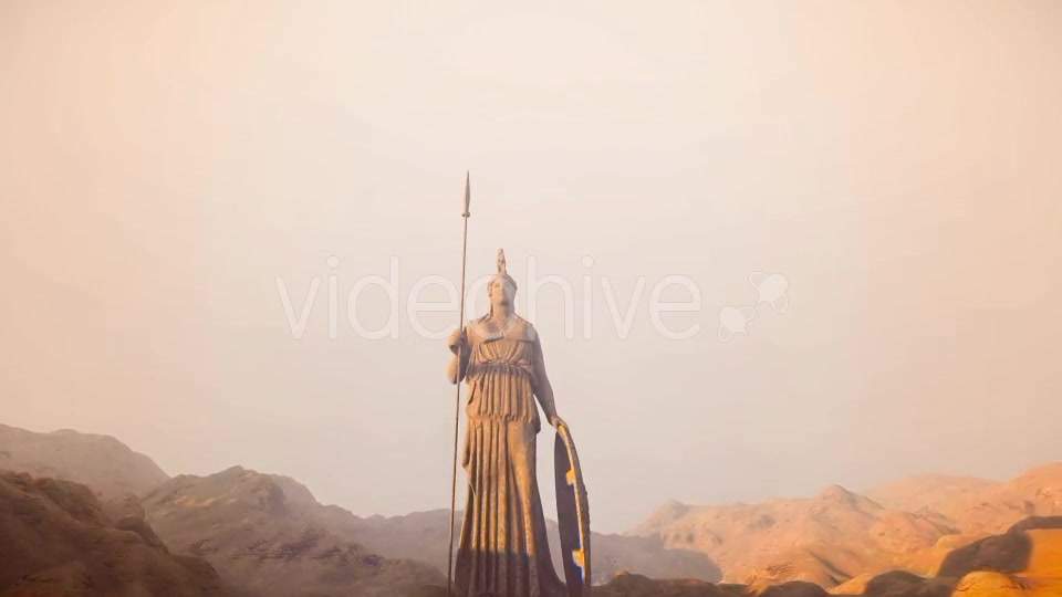 Athena Greek Statue Videohive 17467669 Motion Graphics Image 10