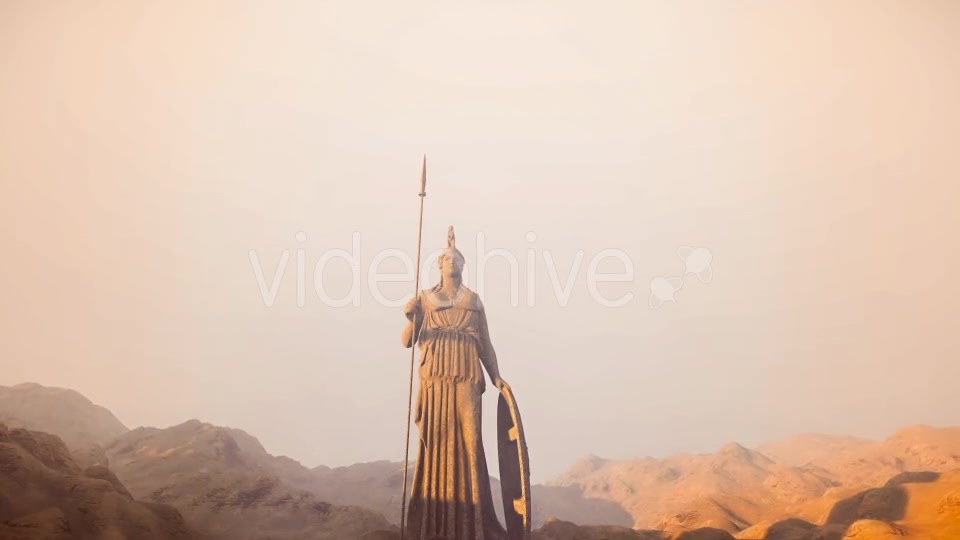 Athena Greek Statue Videohive 17467669 Motion Graphics Image 11