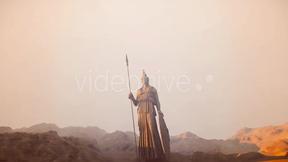 Athena Greek Statue Videohive 17467669 Motion Graphics Image 2