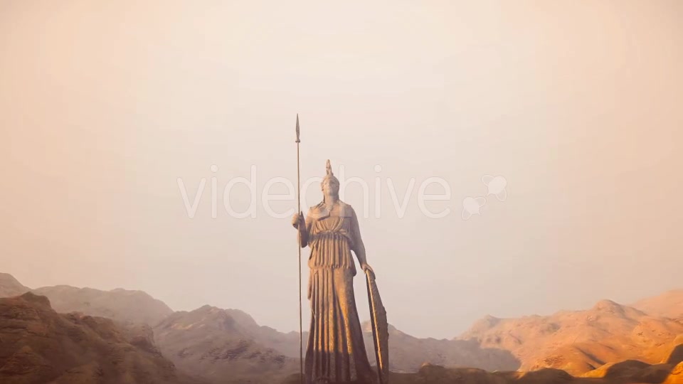 Athena Greek Statue Videohive 17467669 Motion Graphics Image 7