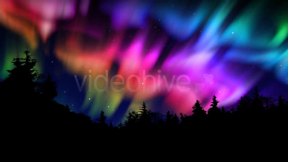 Aurora Borealis Muilticolor Videohive 7214825 Motion Graphics Image 1