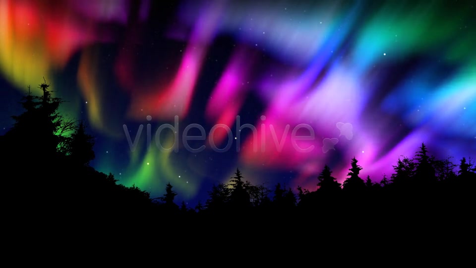 Aurora Borealis Muilticolor Videohive 7214825 Motion Graphics Image 2