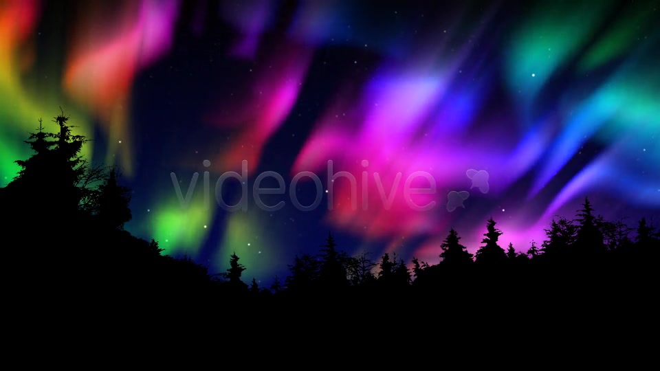 Aurora Borealis Muilticolor Videohive 7214825 Motion Graphics Image 3