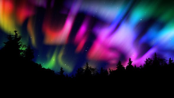 Aurora Borealis Muilticolor - Videohive 7214825 Download