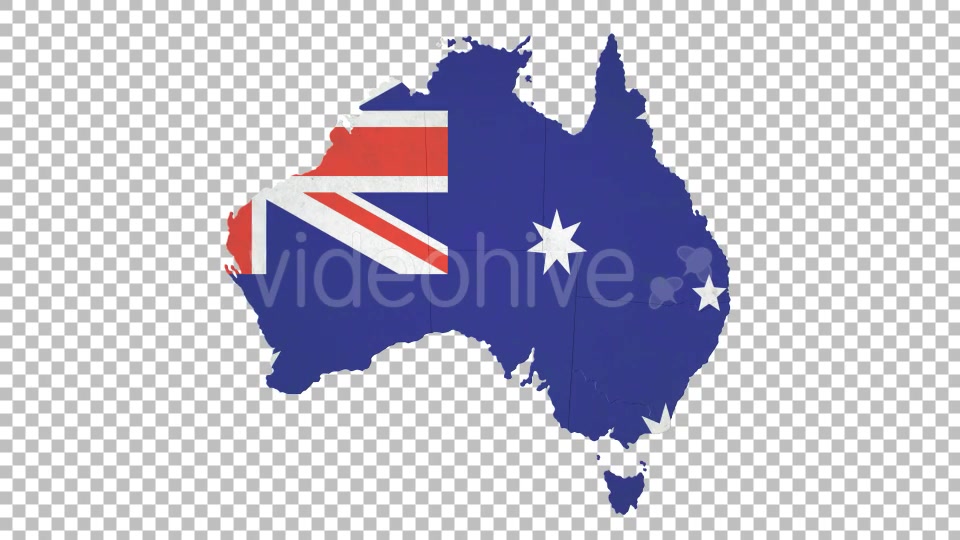 Australia Map States Combine Videohive 14865342 Motion Graphics Image 9